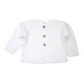 White Classic Knit Jacket