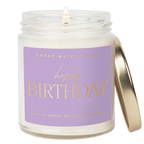Happy Birthday Soy Candle - 9 oz