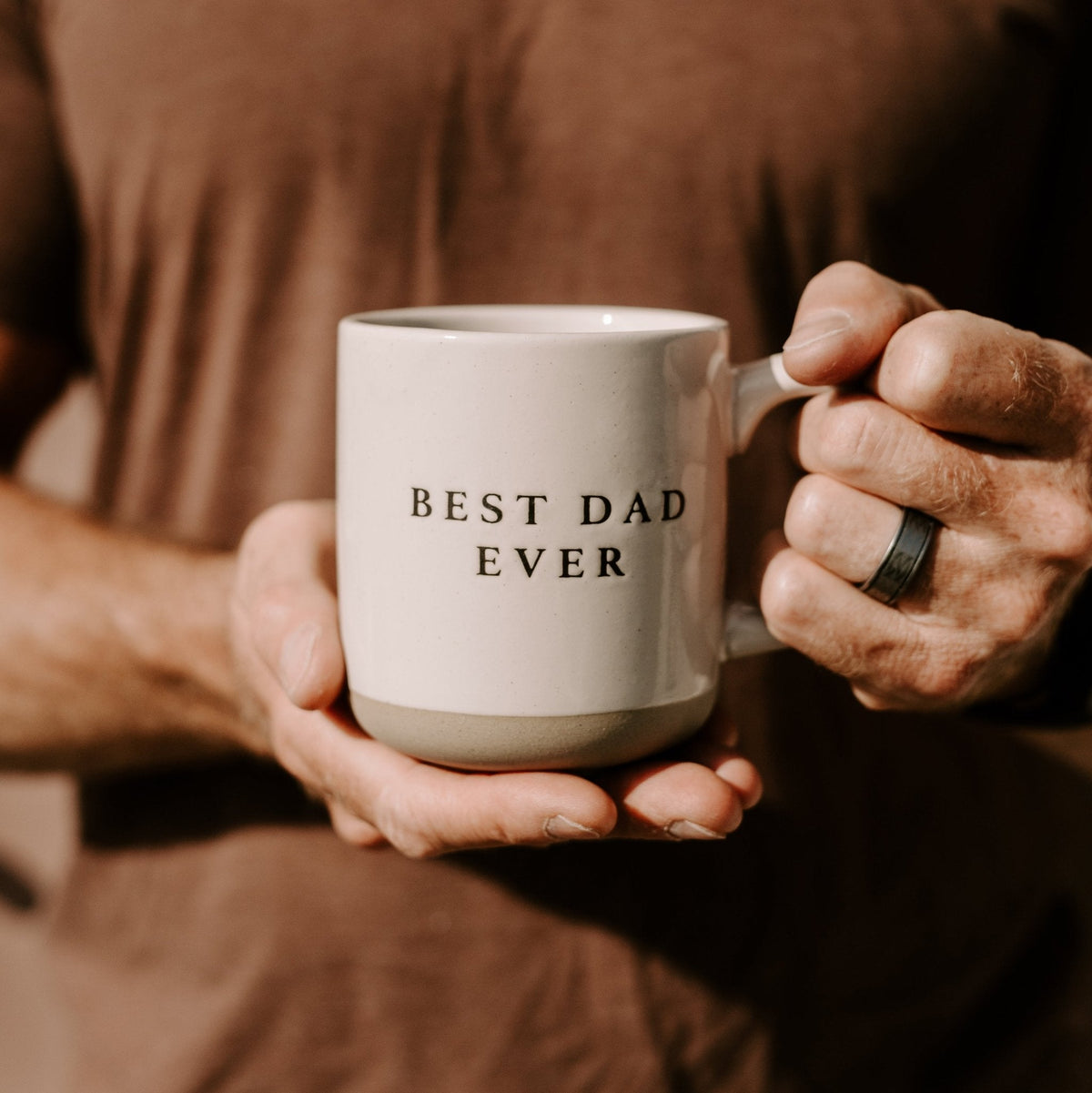 Best Dad Ever 14 oz Stoneware Coffee Mug
