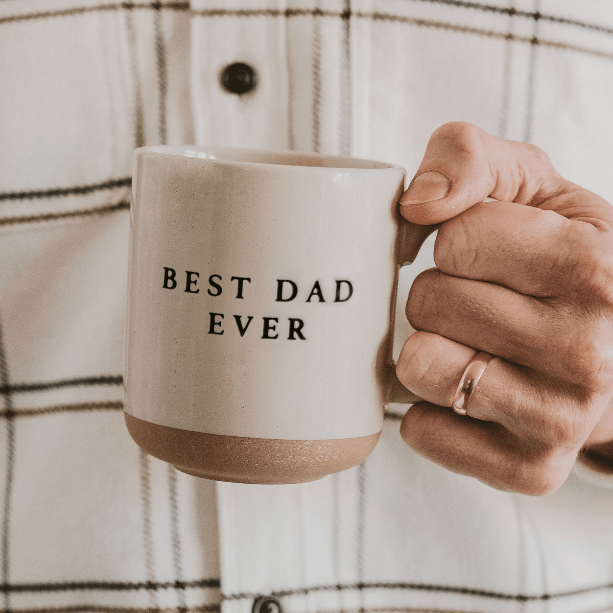 Best Dad Ever 14 oz Stoneware Coffee Mug