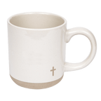 Cross 14 oz Stoneware Coffee Mug