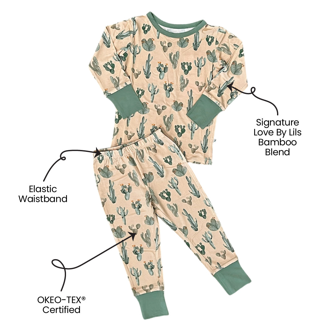 Colette Bamboo 2-Piece Long Sleeve Set