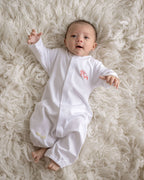Boy Crawfish Pima Cotton Convertible Baby Gown