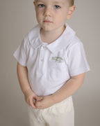 Baby Boy Yellow Gator Pima Cotton Short Play Set