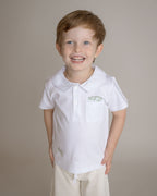 Toddler Boy Yellow Gator Pima Cotton Short Play Set