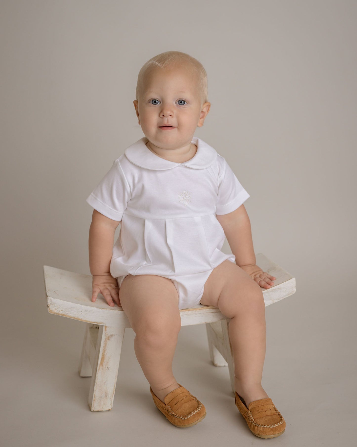 Cross Pima Bubble Romper