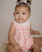 Baby Girl Pink Nena Flutter Bubble Romper