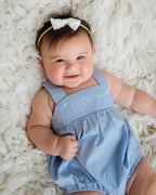 Baby Girl Oli Pima Cotton Bubble