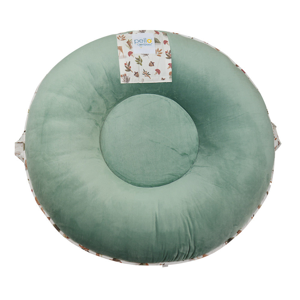 Cedar Sage Round Floor Pillow Cushion