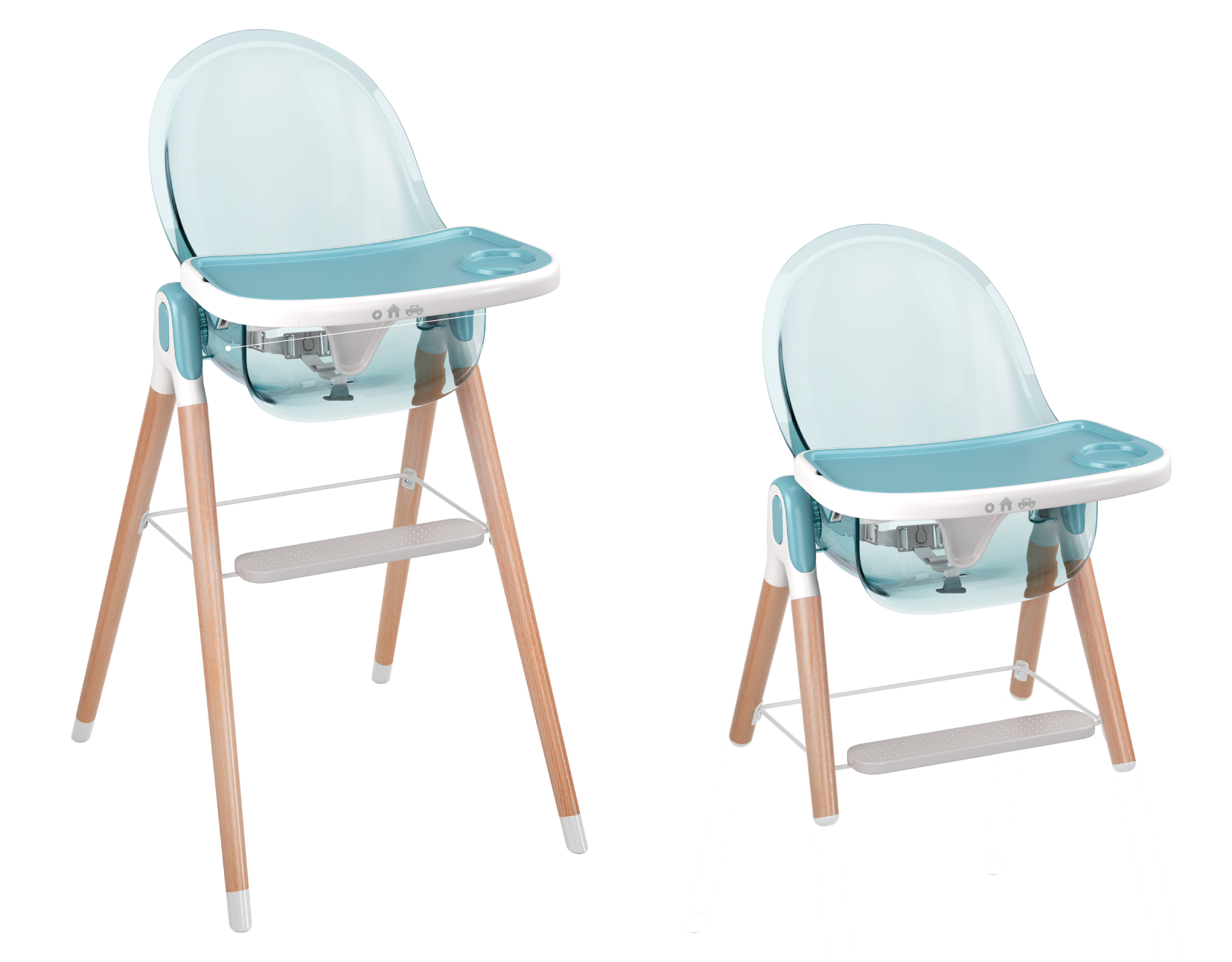 Children of Design 6-in-1 Convertible High Chair
