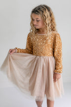 Champaign Sequin Dress