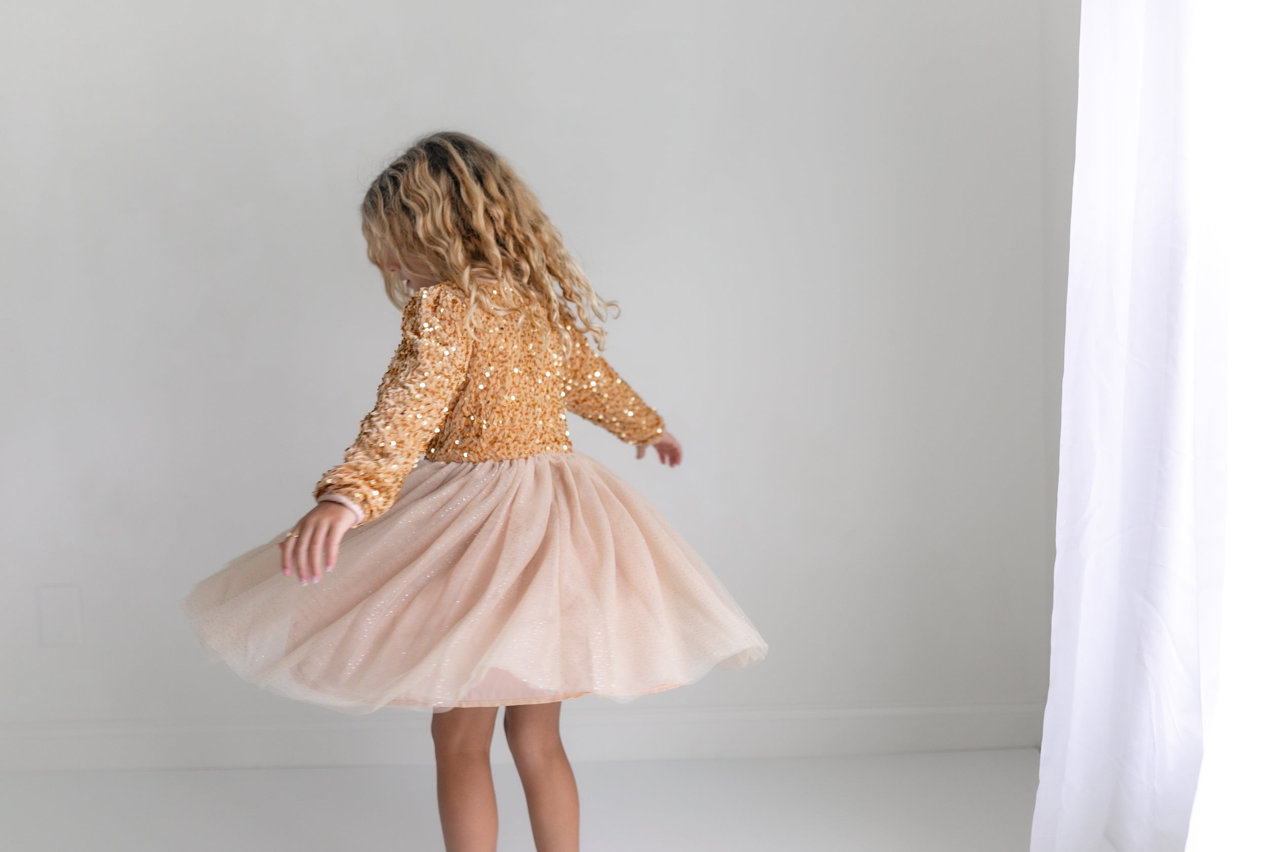 Champaign Sequin Dress