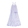 Chantal Women's Sundress Blue Ikat