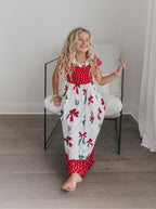 Christmas Bow Lounge Gown