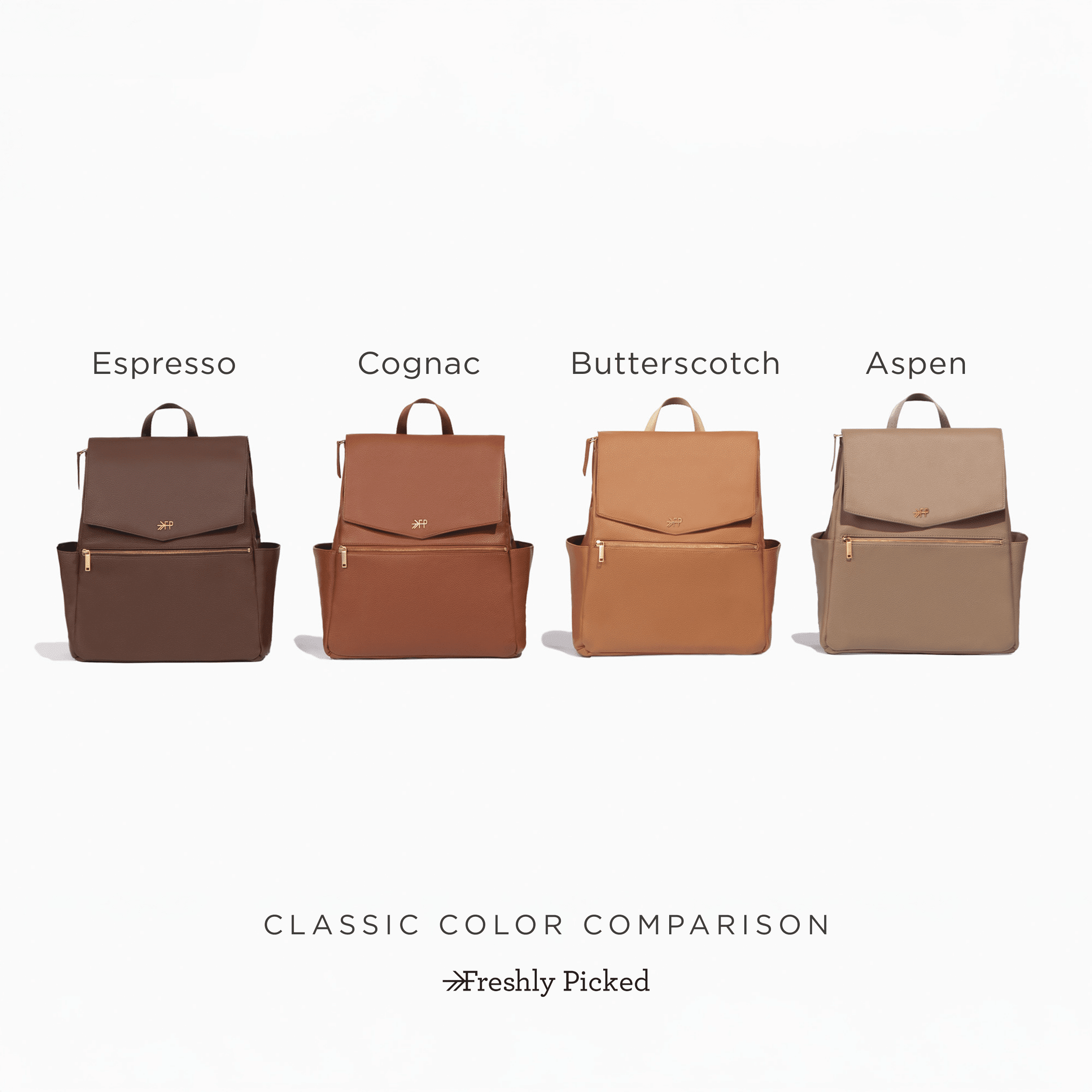 Cognac Classic Diaper Bag II