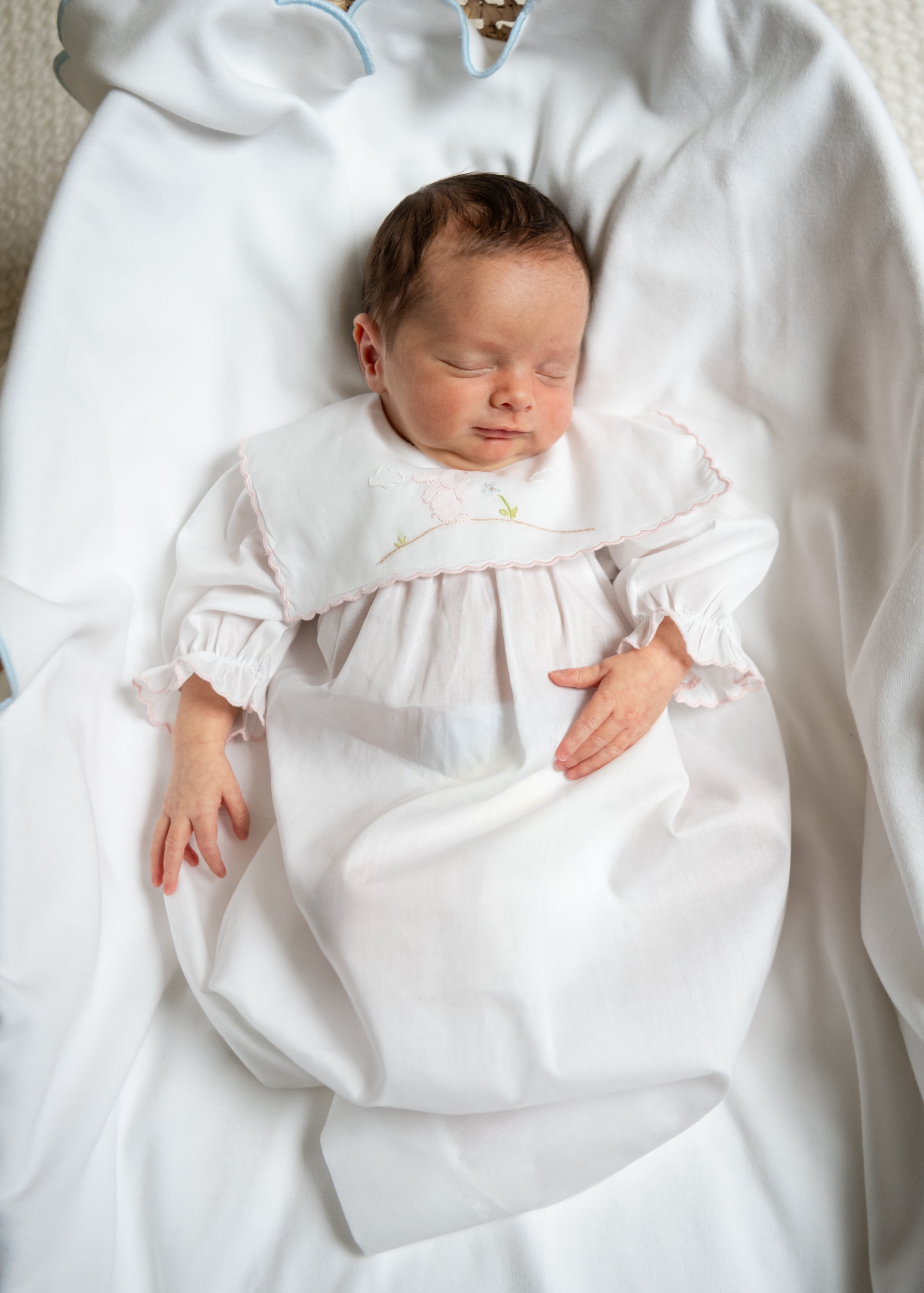 BABY SAILOR BUNNY COTTON DAYGOWN