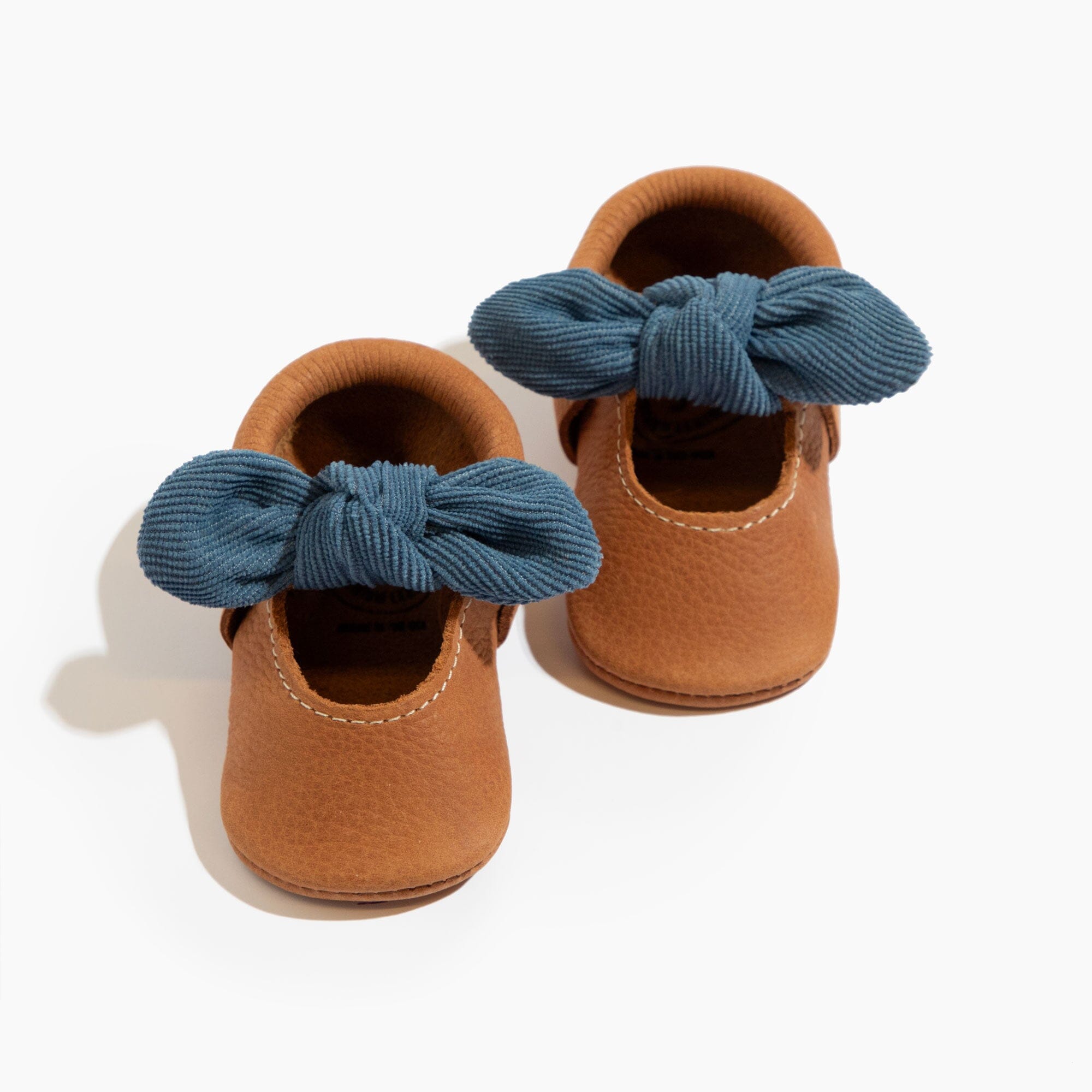 Knotted Bow Baby Shoe