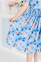 Country Blooms S/S Pocket Twirl Dress