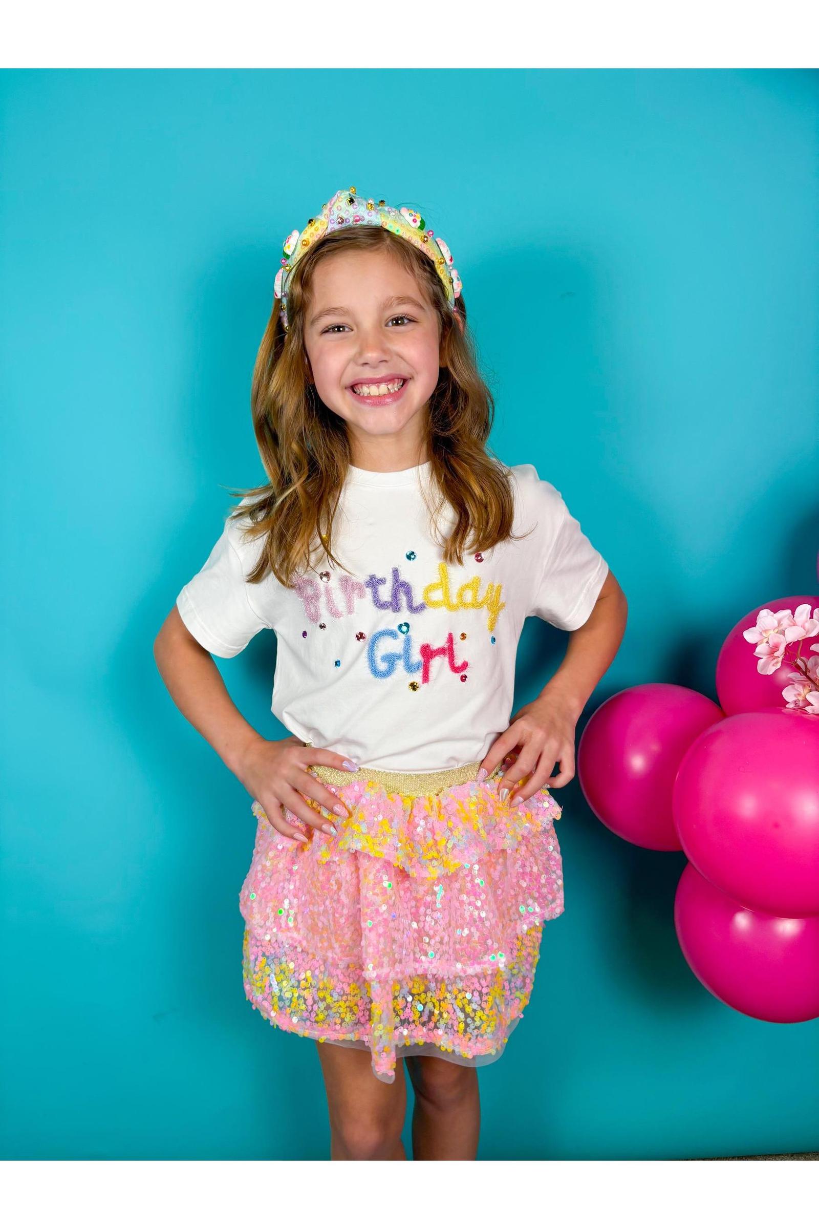 Pastel Sequins Skirt