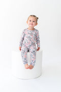Allie Floral Bamboo 2-Piece Long Sleeve Set