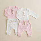 Organic Joggers | Pink