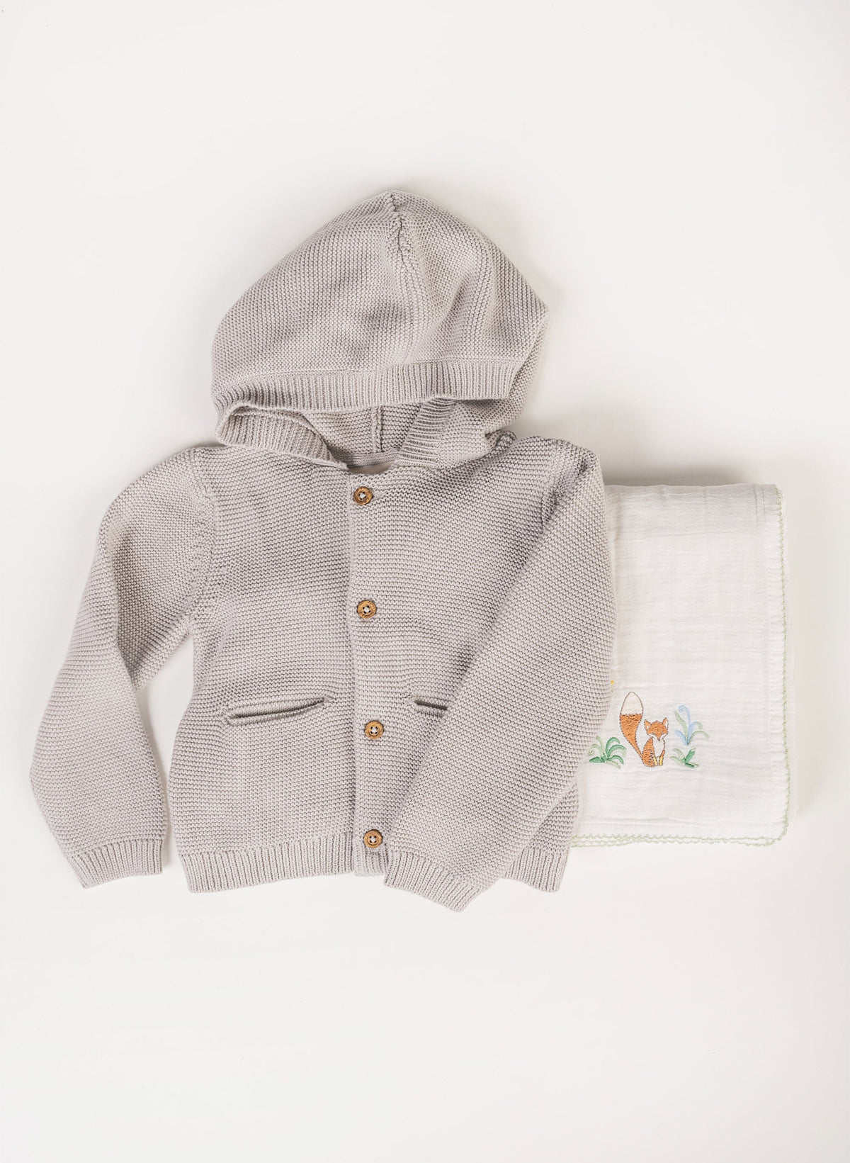 William Hooded Knit Cardigan