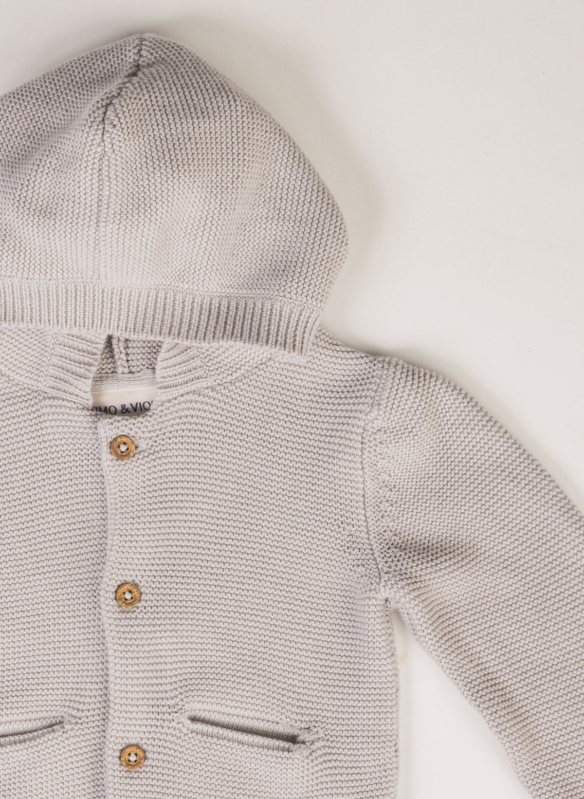 William Hooded Knit Cardigan