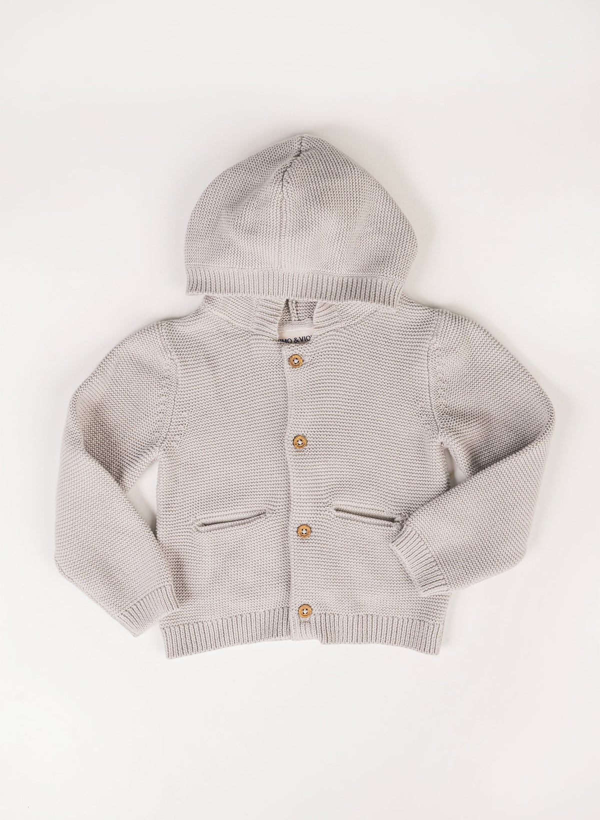 William Hooded Knit Cardigan