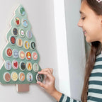 The Jesse Tree Wooden Magnet Set
