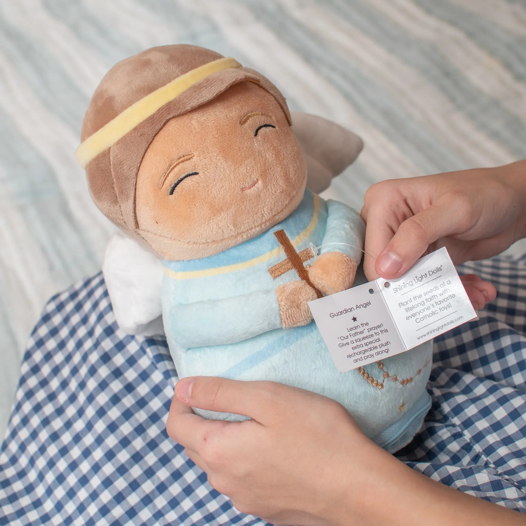 Prayer to Your Guardian Angel Audio Plush Doll