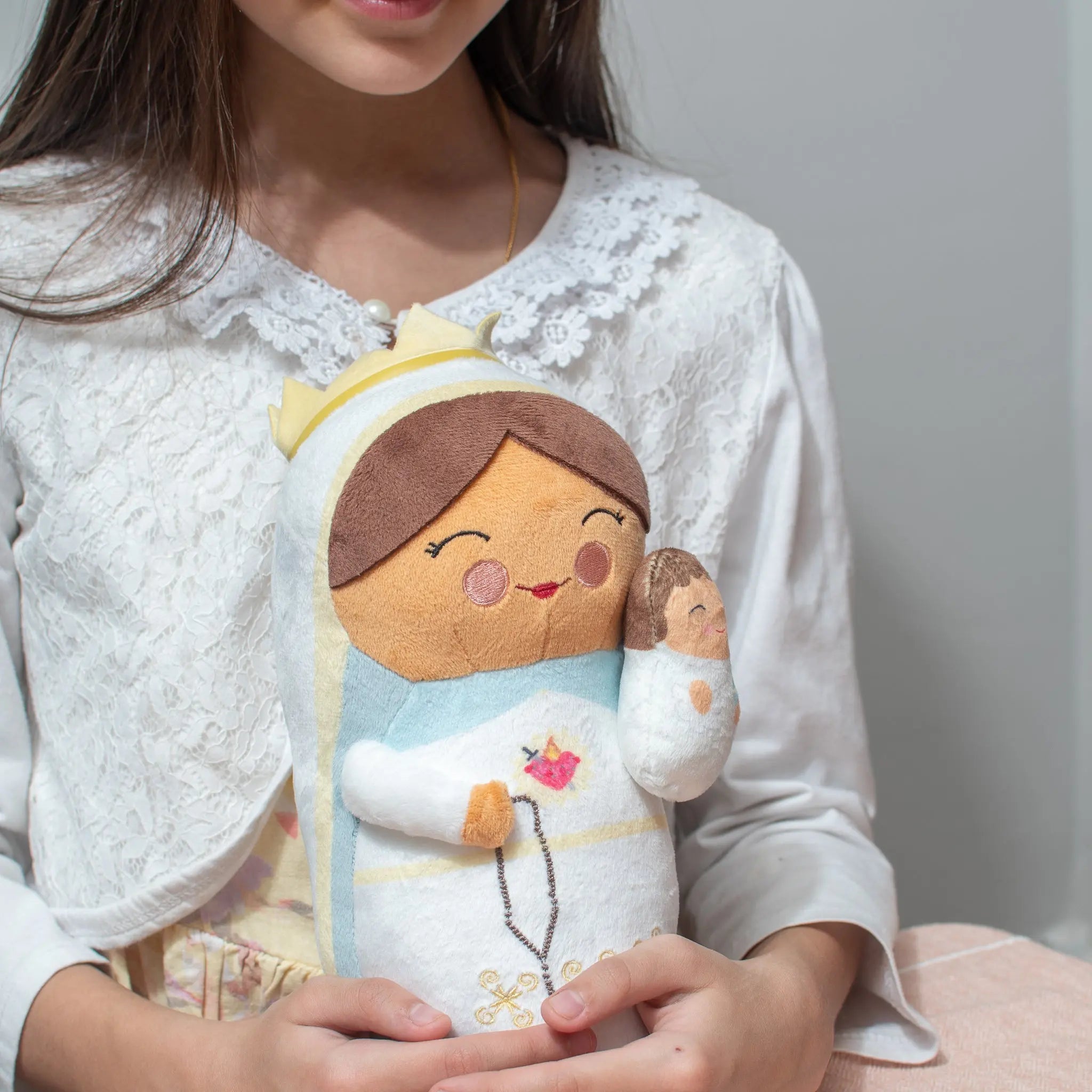 Our Lady of the Rosary - Hail Mary Audio Plush Doll