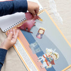 Saintly Scenes Book #2 - Reusable Sticker Scene and Coloring Book