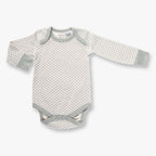 Dove Grey Long Sleeve Bodysuit