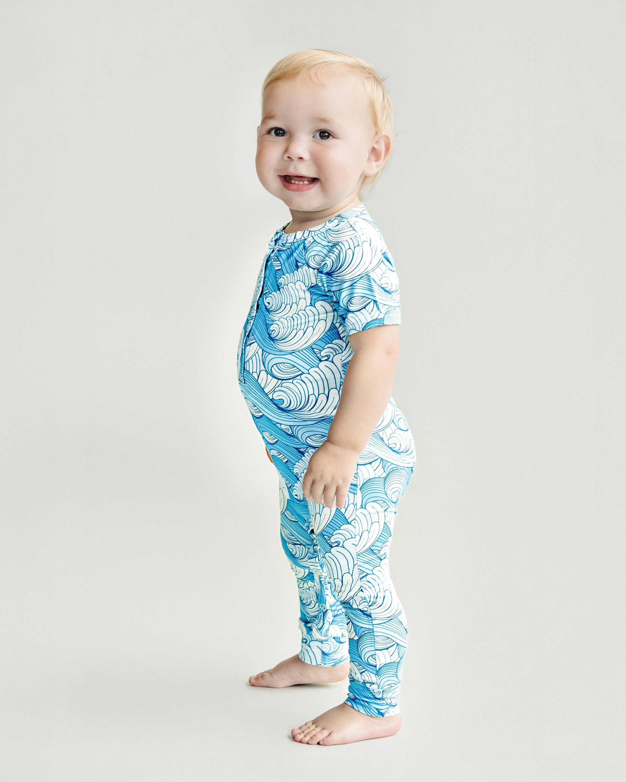 Boys Delmar Bamboo Jumpsuit