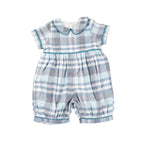 Teal Flannel One Piece