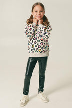 Girls Leopard Jogger Set
