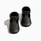 Ebony T-Bar Baby Shoe