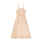 Emilie Women's Maxi Strappy Sundress Talelayo Gold