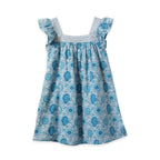 Girls Jaipur Square Neck Everly Dress