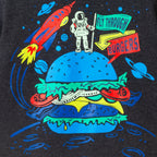 Kids Long Sleeve Graphic Tee | Space Burger