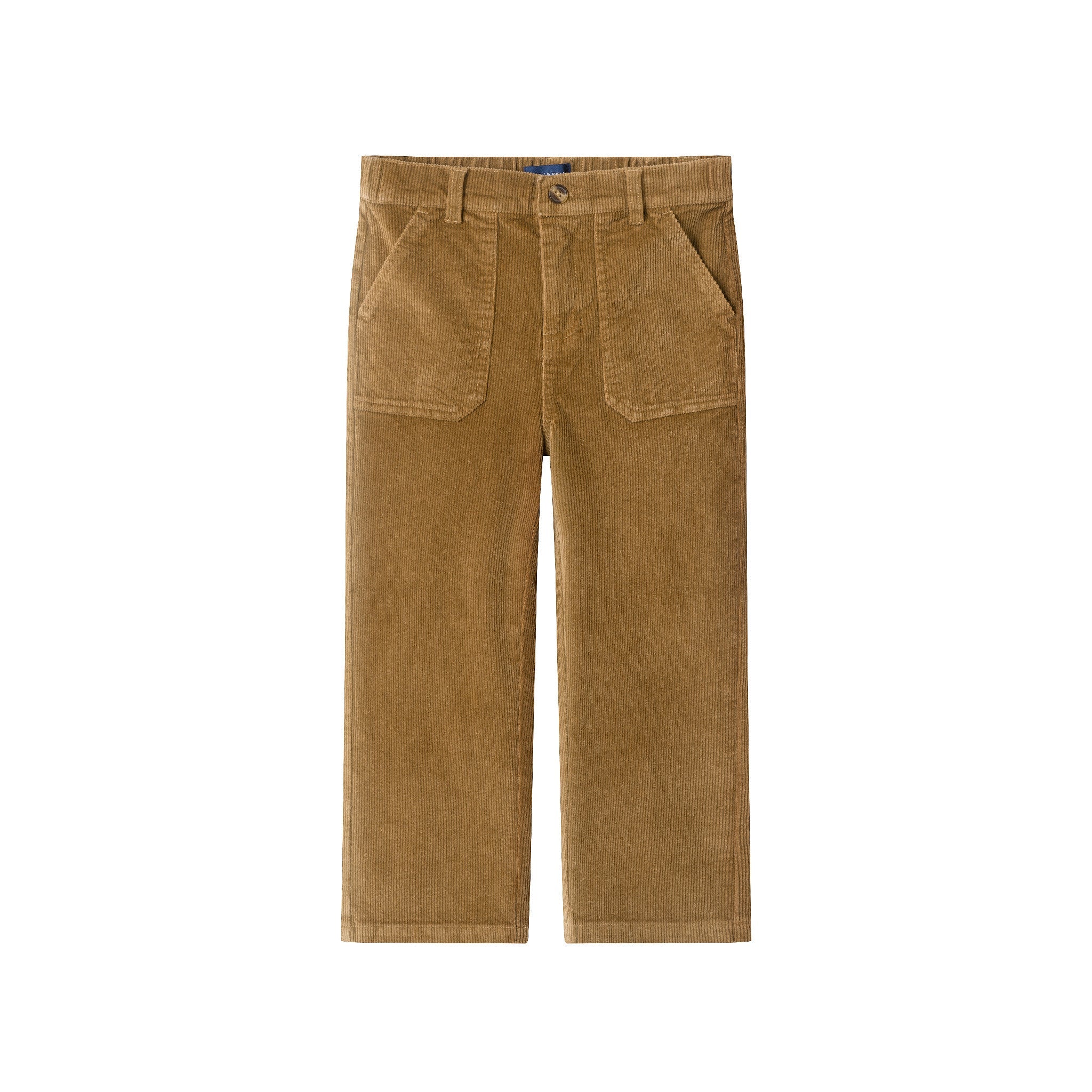 Kids Wide Leg Corduroy Pants | Beige