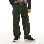 Kids Wide Leg Corduroy Pants | Green