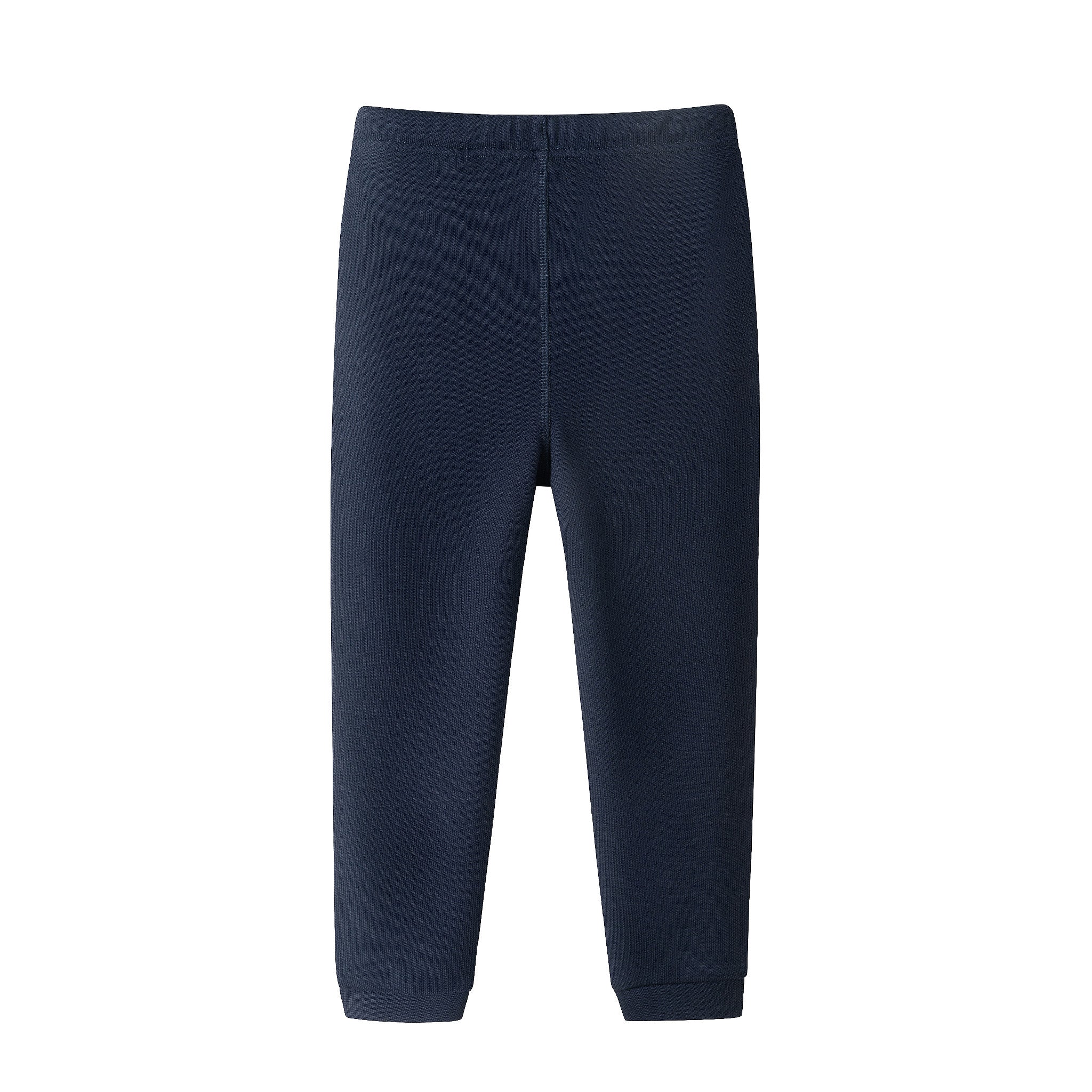 Kids Knit Denim Jogger | Navy