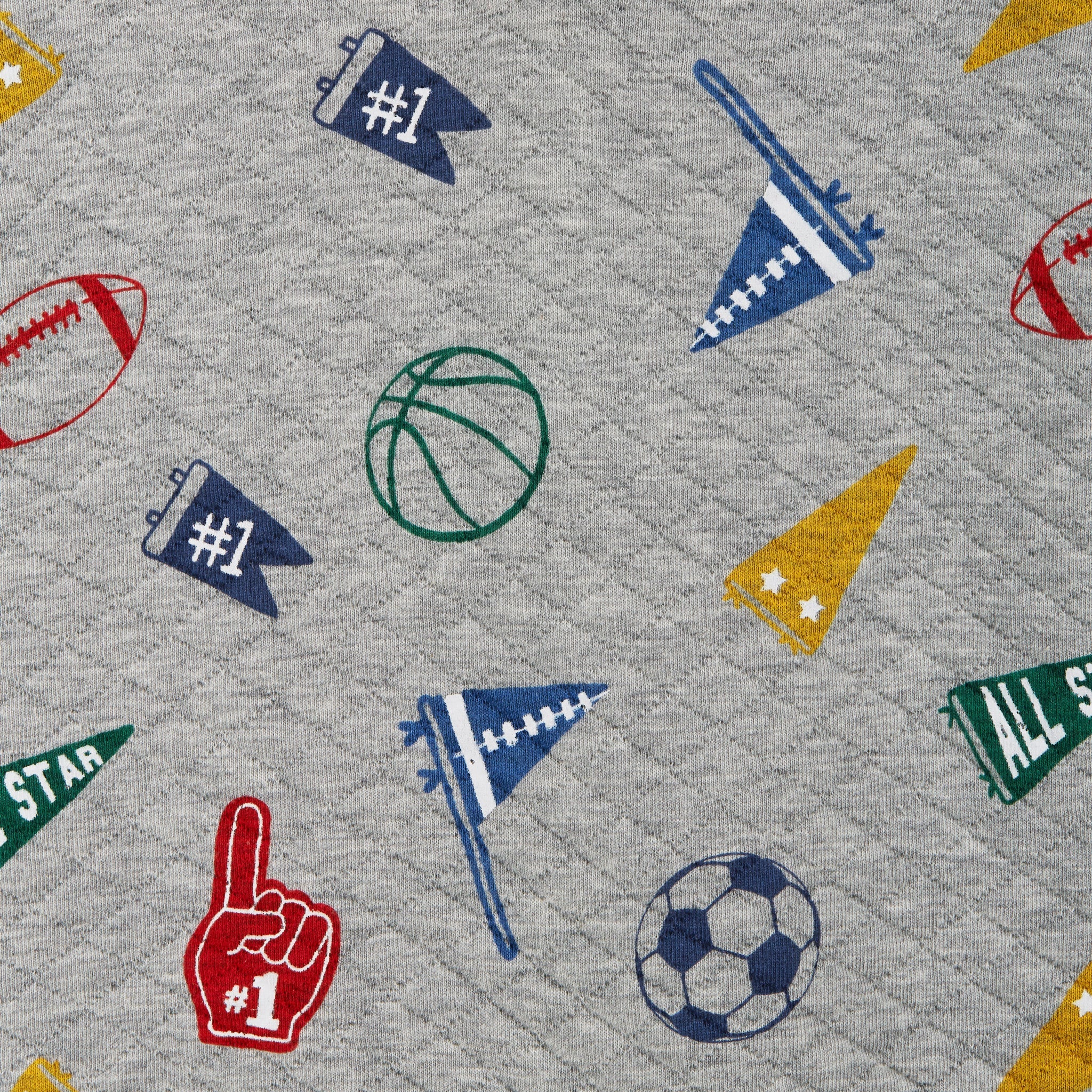 Infant Hooded Baby Romper | Beige Varsity