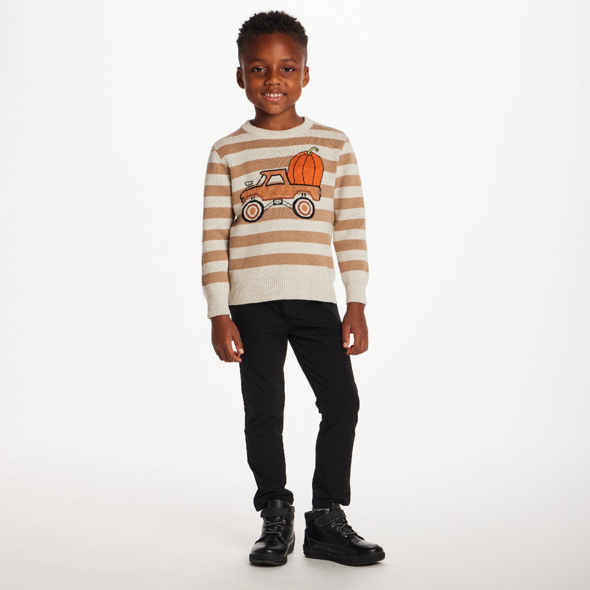 Kids Graphic Sweater | Monster Truck