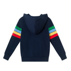 Kids Hooded Sweater | Multi Striped