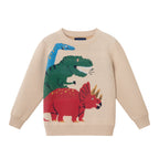 Kids Graphic Sweater | Triple Dino