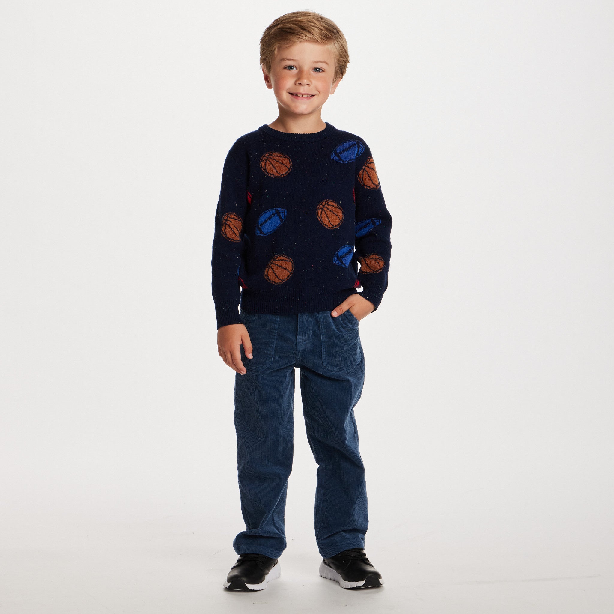 Kids Sweater | Navy Sports