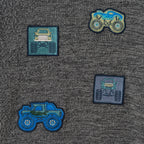 Kids Hooded Sweater | Monster Truck