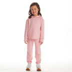 Kids Embossed Lounge Set | Pink Hearts